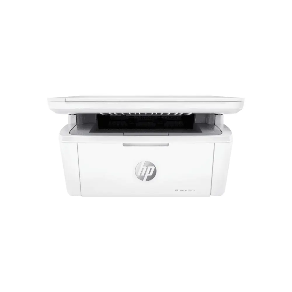 طابعة HP LaserJet MFP M141w متعددة الوظائف، ليزر أبيض وأسود، طباعة ونسخ ومسح ضوئي، واي فاي، USB، مقاس A4.webp