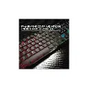 كيبورد جيمنج FANTECH SHIKARI K515 RGB، سلكي، 104 مفتاح، مفاتيح Membrane، أزرار وسائط متعددة، أسود (1).webp
