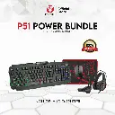 طقم جيمنج FANTECH P51_ 5 في 1، كيبورد جيمنج RGB، ماوس جيمنج، سماعة جيمنج، حامل سماعة، ماوس باد، أسود (2).webp