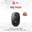 W603 GO Wireless Mouse, 2.4GHz USB Receiver, Optical Mouse, Black.webp