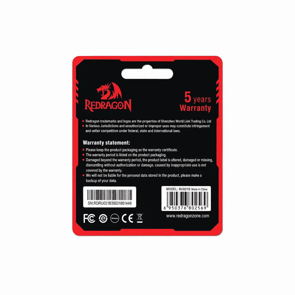 كارت ميموري Redragon RU021B MicroSDXC بسعة 128 جيجا، أسود (1).webp