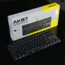 ASESTEK AK87 RGB TKL Gaming Mechanical Keyboard – Blue Switch / Hot Swap – EN keys | Black