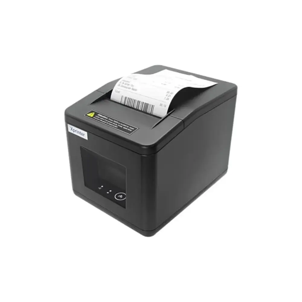 طابعة فواتير Xprinter XP-Q805K، حرارية، USB وLAN