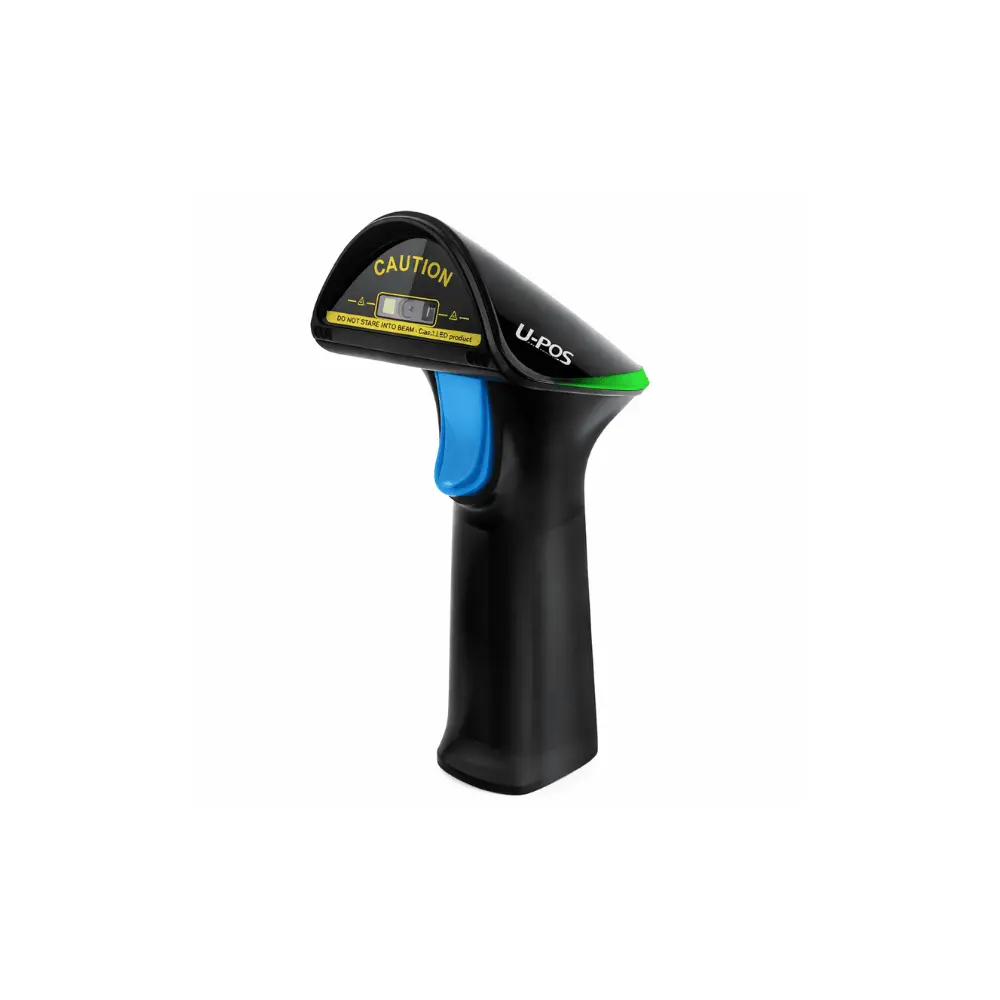 U.POS UP-770 PRO Wired 2D Barcode Scanner – QR & 1D/2D Code Reader, Black