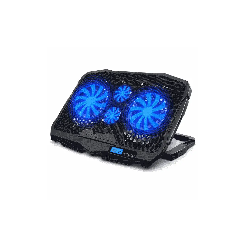 Gigamax Plus 2020 Laptop Cooling Pad, 4 Fans, LED Lighting 