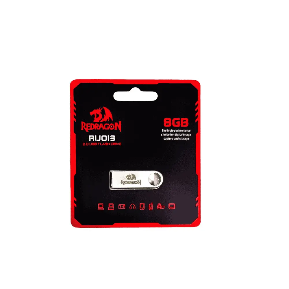 فلاشة Redragon RU013 بسعة 8 جيجا، USB 2.0