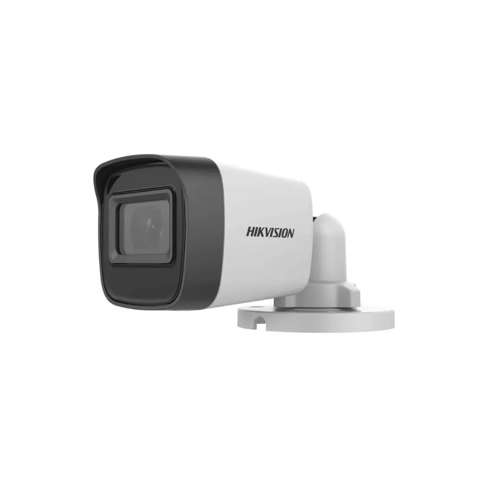 كاميرا هيكفيجن DS-2CE16D0T-ITPF(C)، بدقة 2 ميجا بكسل، ميني بوليت بعدسة ثابتة للمراقبة الداخلية والخارجية