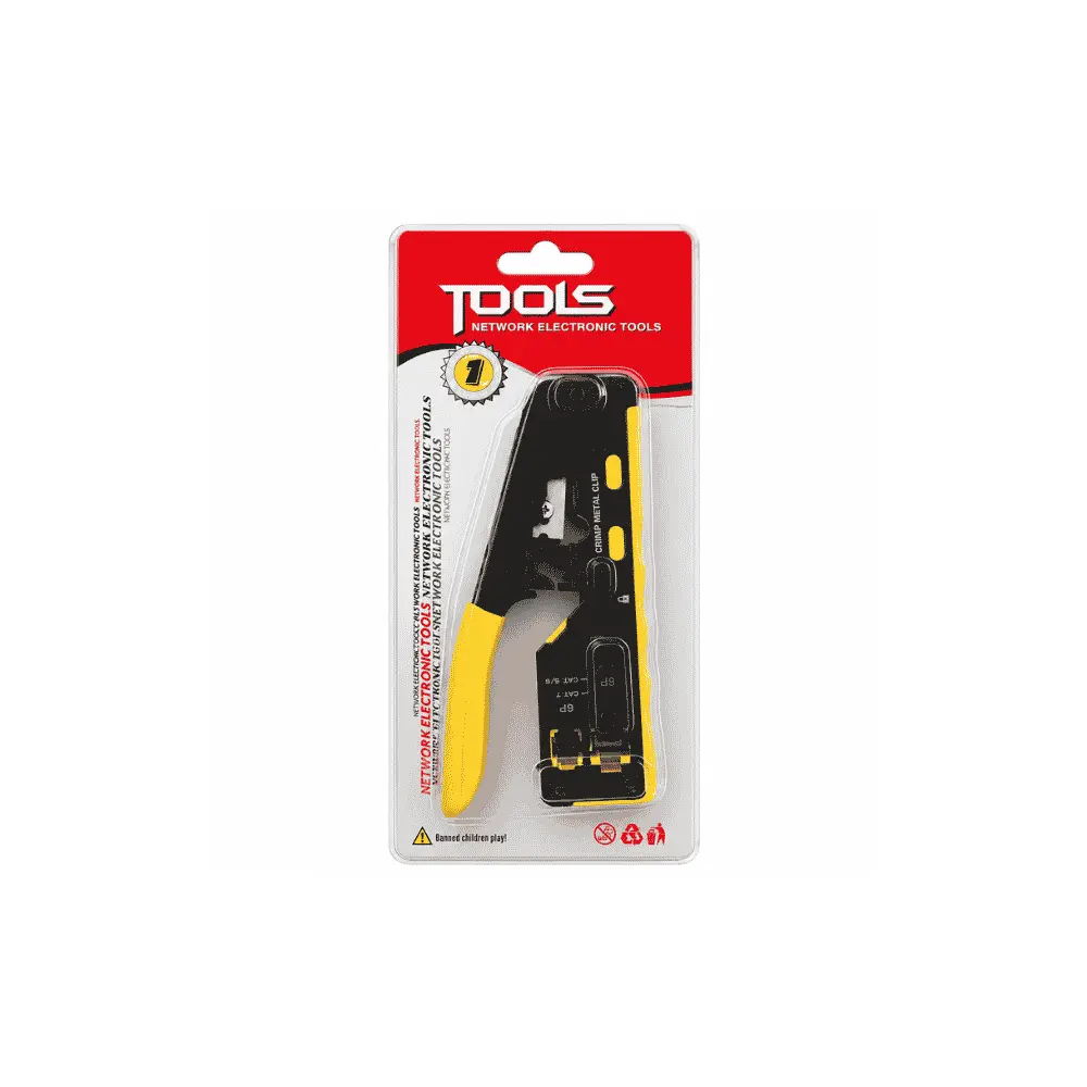 RJ45 Pass Through Network Crimping Tool 