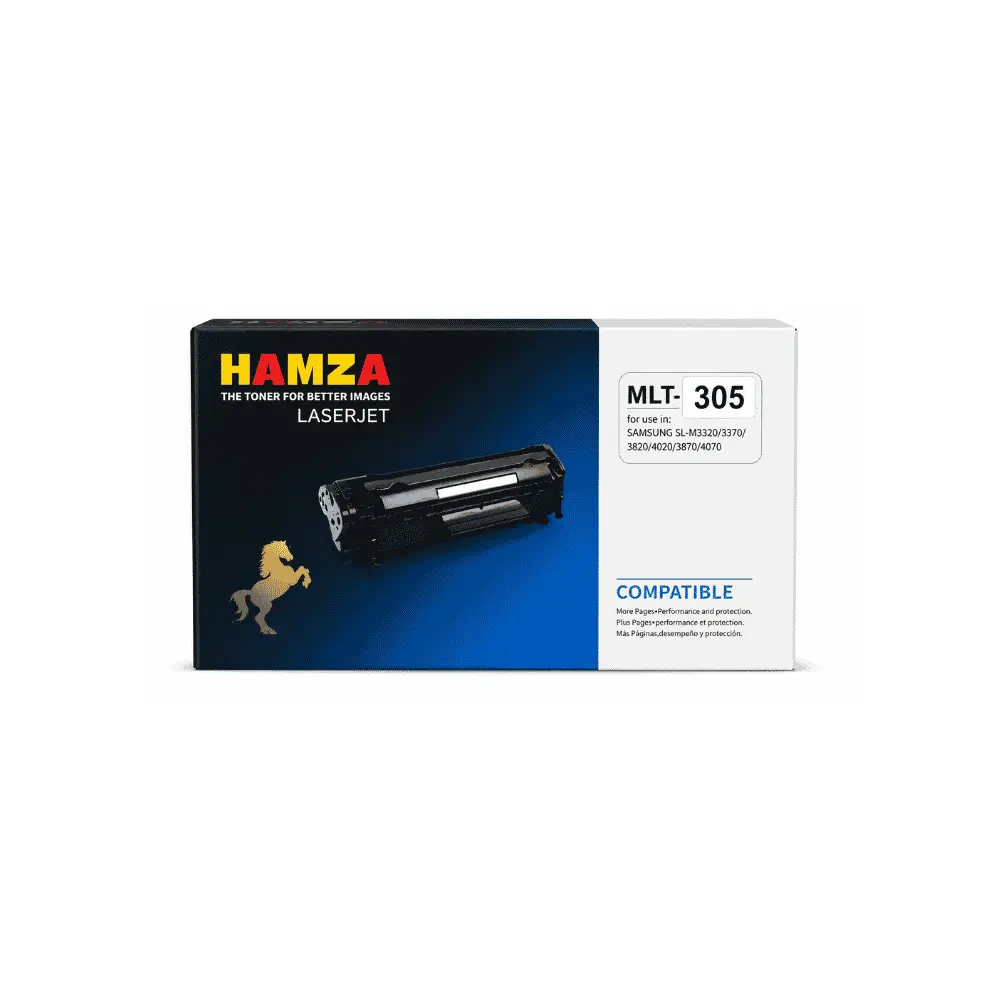 Hamza Compatible Black Laser Toner Cartridge Samsung MLT-D305L for Samsung ProXpress SL-M3320 M3370 M3820 M3870 M4020 M4070