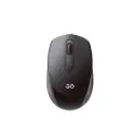 W603 GO Wireless Mouse, 2.4GHz USB Receiver, Optical Mouse, Black