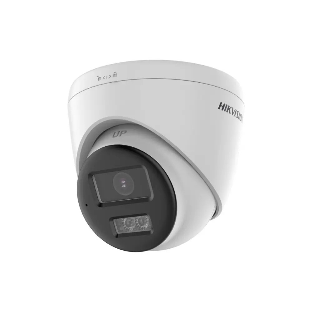 Hikvision DS-2CE78D0T-LTS Camera, 2MP, Fixed Lens, Two-Way Audio, Turret 