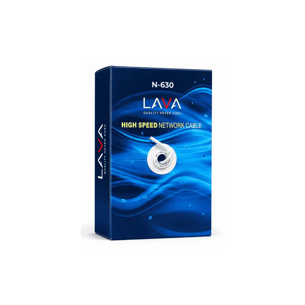 LAVA N-630 Cat6 UTP Network Cable, 305m, Grey 