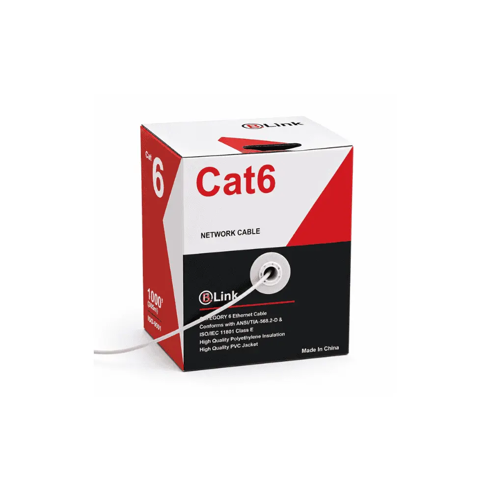 B-LINK N1 Cat6 Network Cable, 305m, 23AWG, Black 