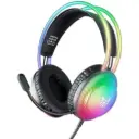 ONIKUMA X29 Gaming Headset, Wired PC Headphones with Microphone, RGB Lighting