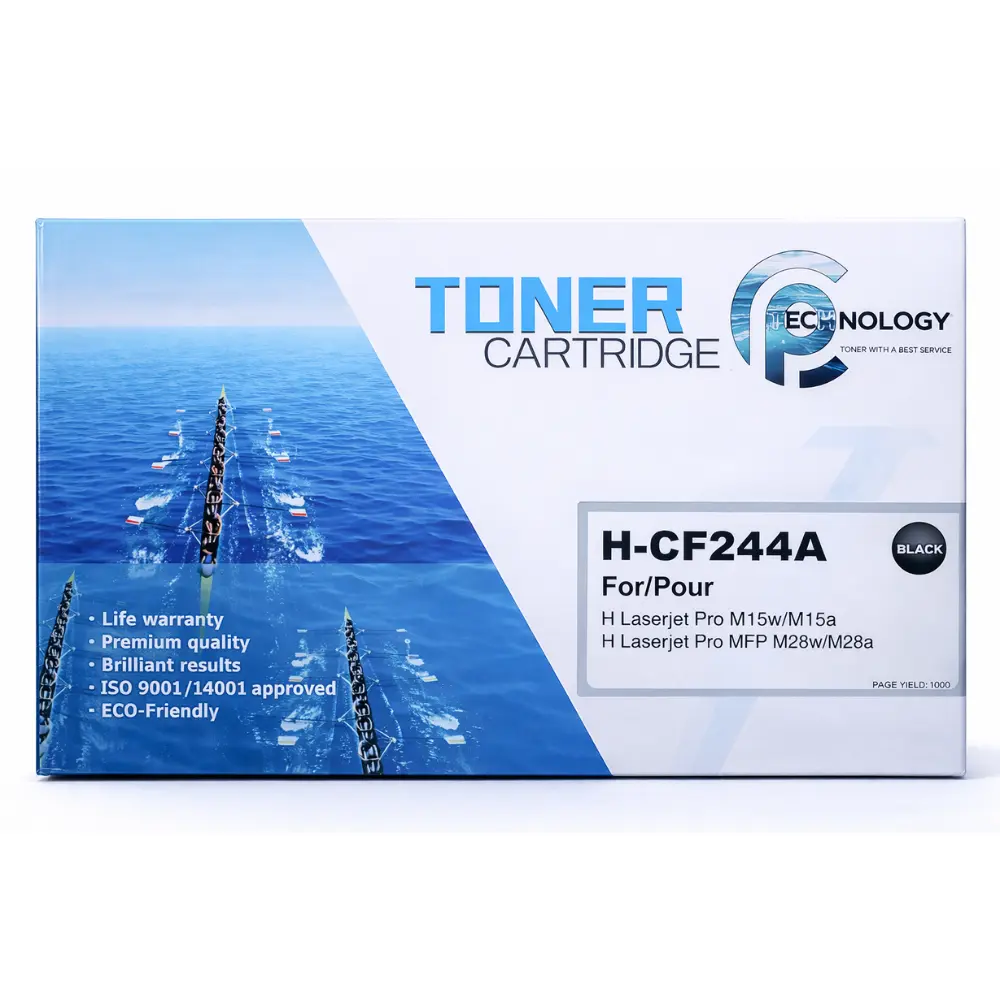 PC Technology Compatible Black Laser Toner Cartridge HP 44A CF244A for HP LaserJet Pro M15 M15a M28 M28a