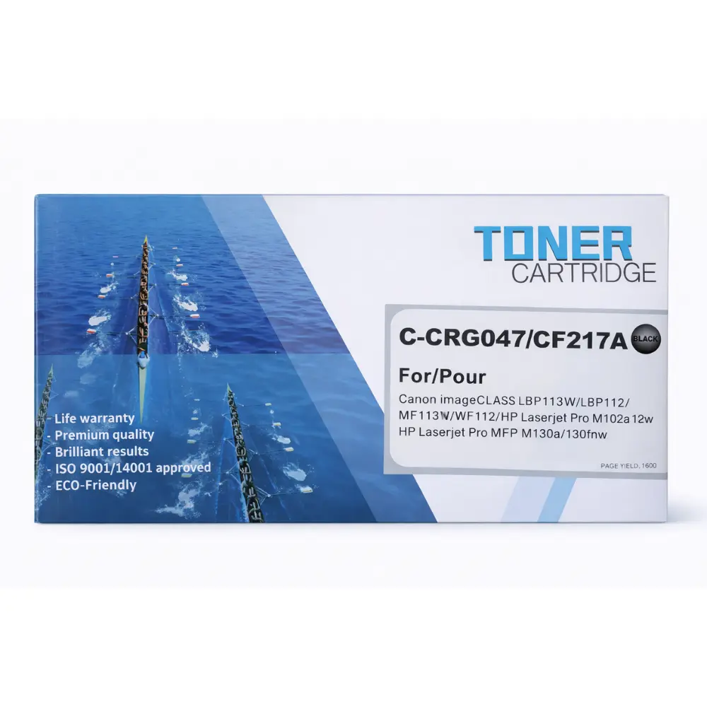 PC Technology Compatible Black Laser Toner Cartridge HP 17A CF217A for HP LaserJet Pro M102a M102w MFP M130a M130fn M130fw M130nw