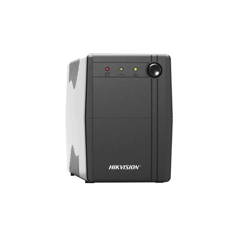 جهاز UPS Hikvision DS-UPS600، قدرة 600 فولت أمبير / 360 وات، مزود بمنظم جهد (AVR)