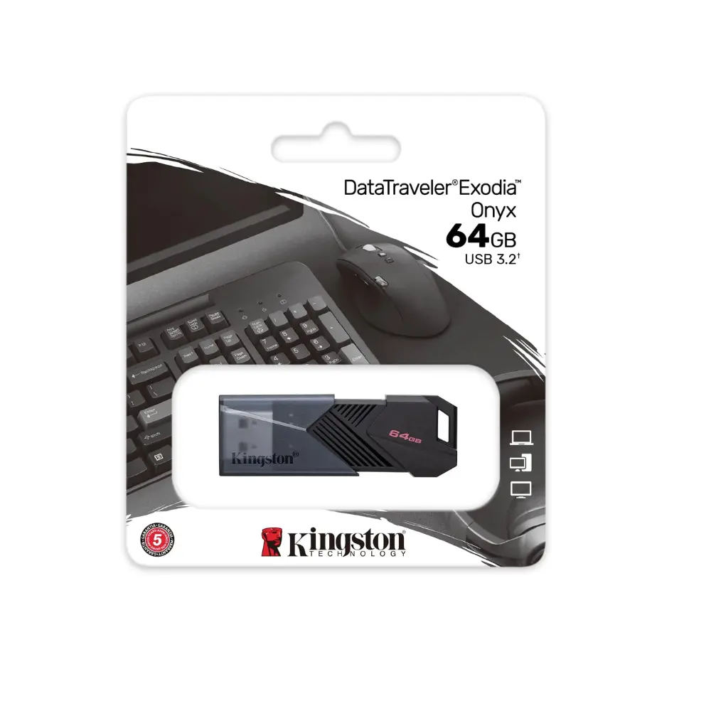 فلاشة Kingston DataTraveler DTXON/64GB بسعة 64 جيجا