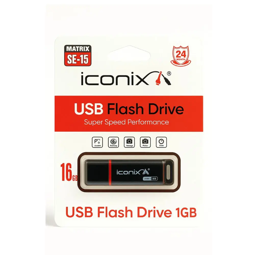 Iconix SE-15 Usb 3.0 Flash Drive 16 Gb