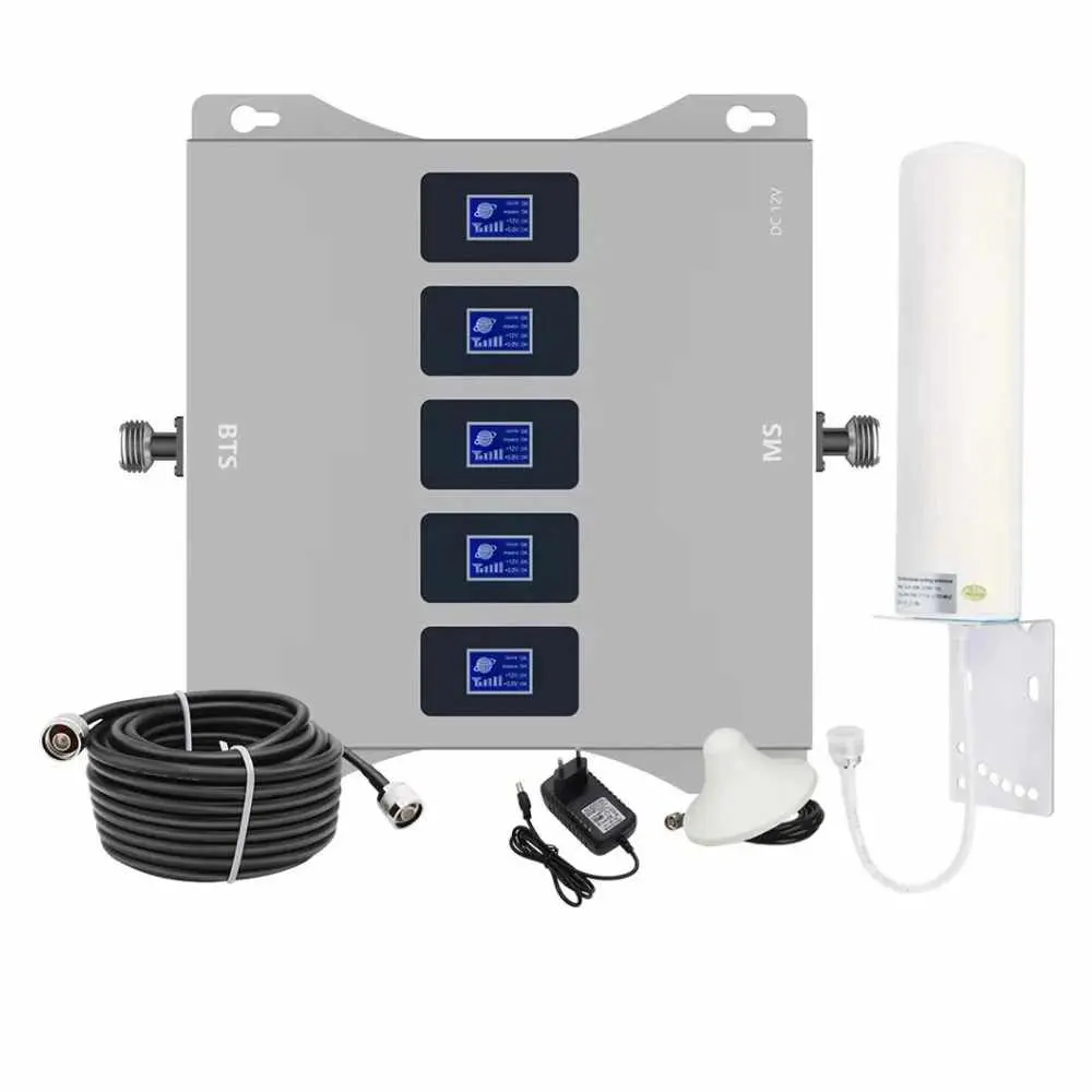 3G/4G LTE Band CellPhone Signal Booster Amplifier Repeater Kit