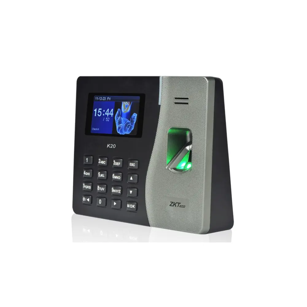 Zkteco Fingerprint Finger , Black , ZKTECO K14 PRO
