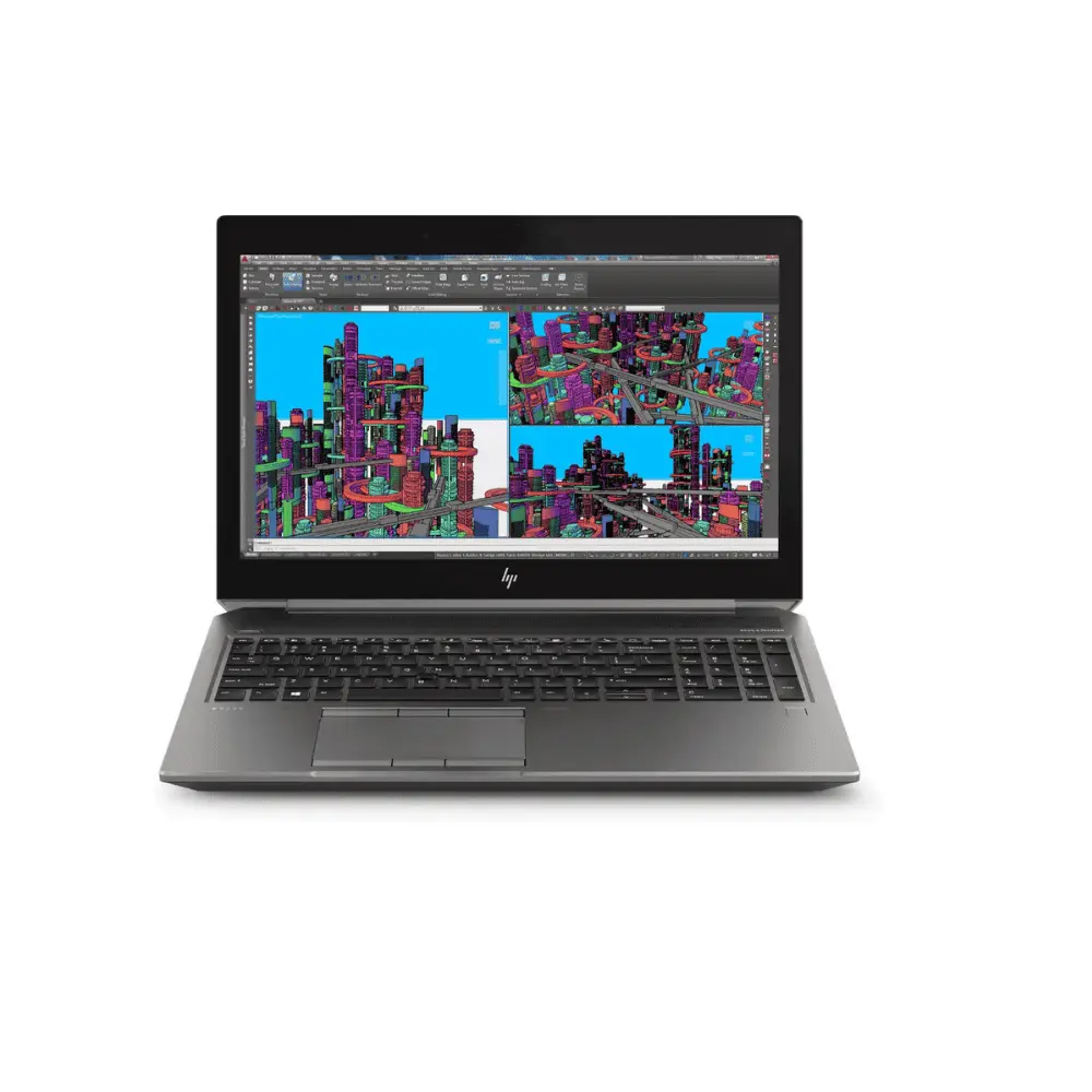 لاب توب HP ZBook 15 G5 بمعالج Intel Core i7-8750H، رام 16 جيجا، هارد SSD 512 جيجا، كارت شاشة NVIDIA Quadro P2000، شاشة 15.6 بوصة FHD