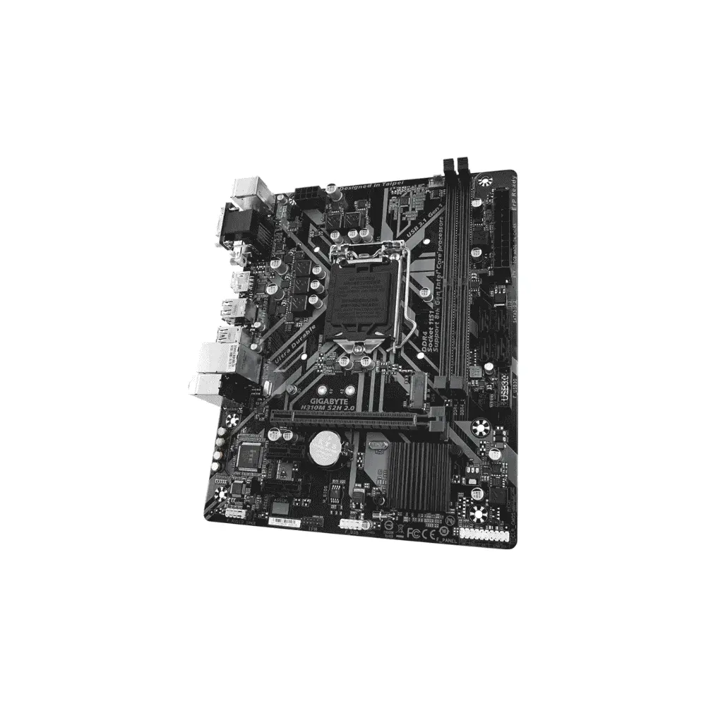 Gigabyte H310M S2H 2.0 Motherboard, Ultra Durable