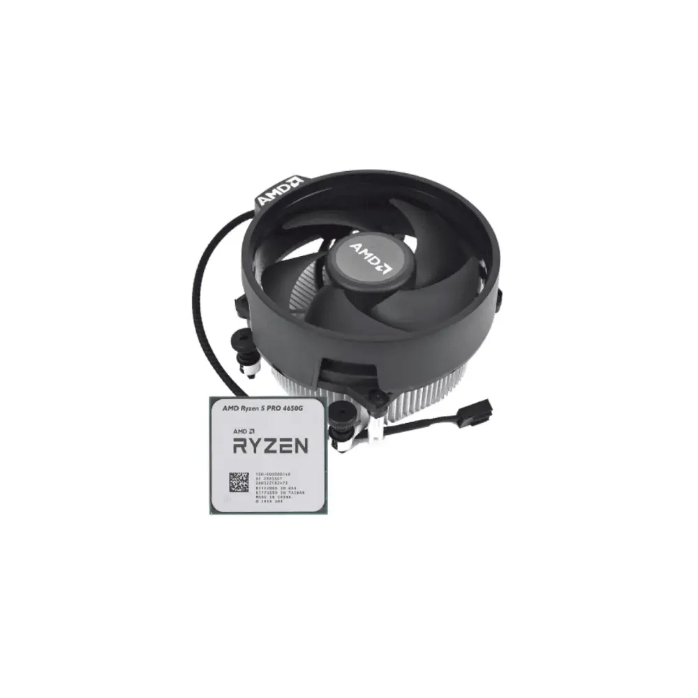 بروسيسور AMD Ryzen 5 PRO 4650G، مقبس AM4، 6 أنوية، 12 خيط، سرعة تصل إلى 4.2 جيجاهرتز، نسخة Tray