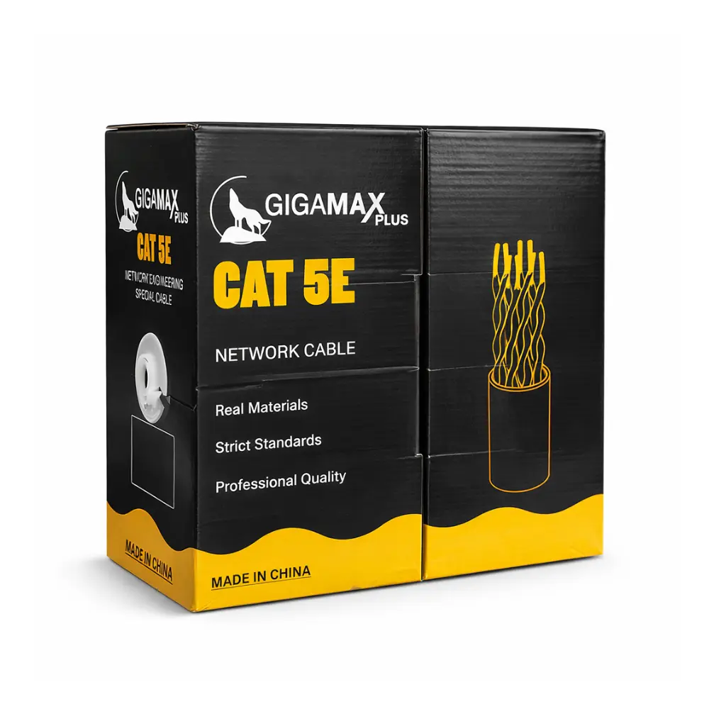 كابل نت وورك GIGAMAX Ultra Cat5، طول 305 متر