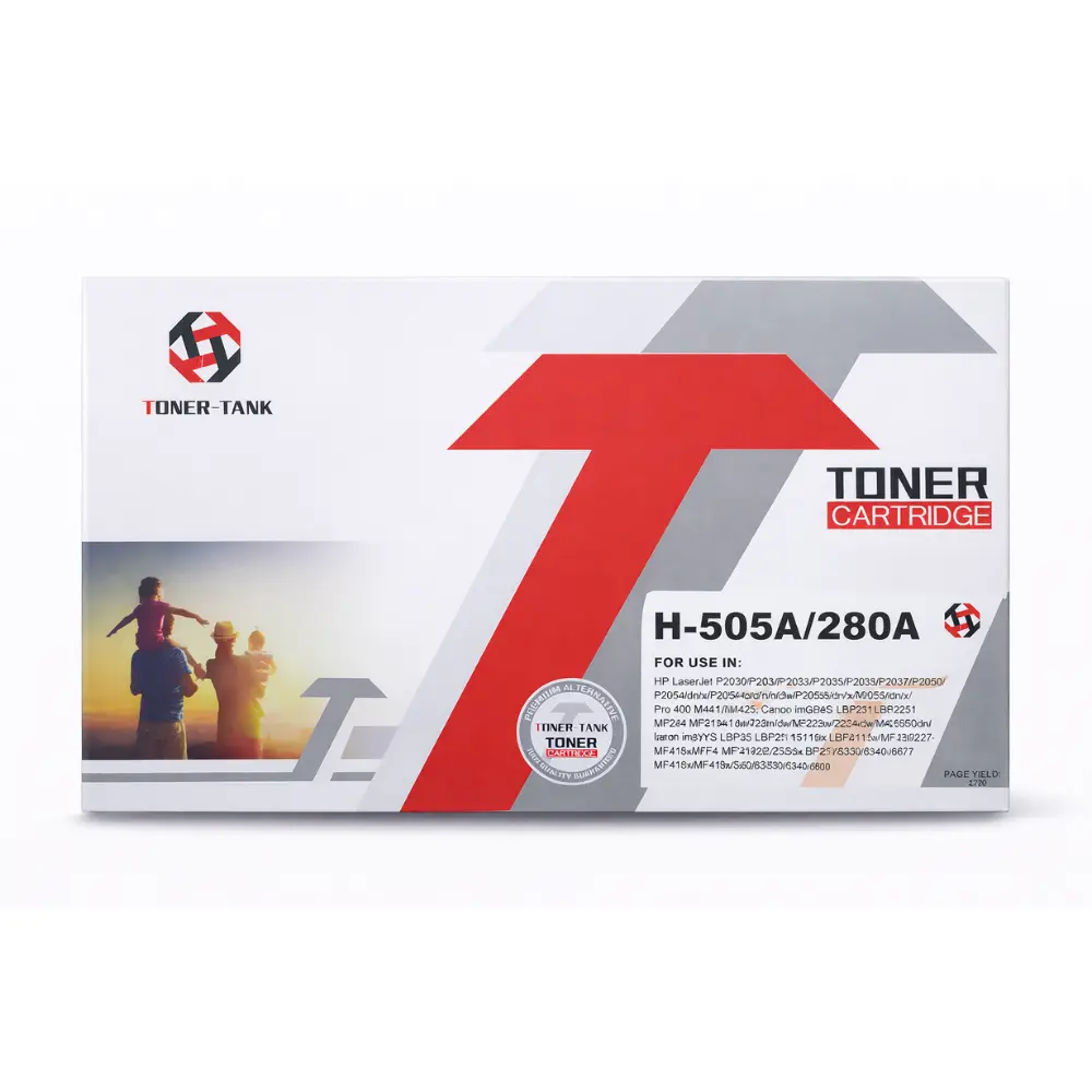 Compatible HP 80A Black Toner Cartridge - (CF280A) 