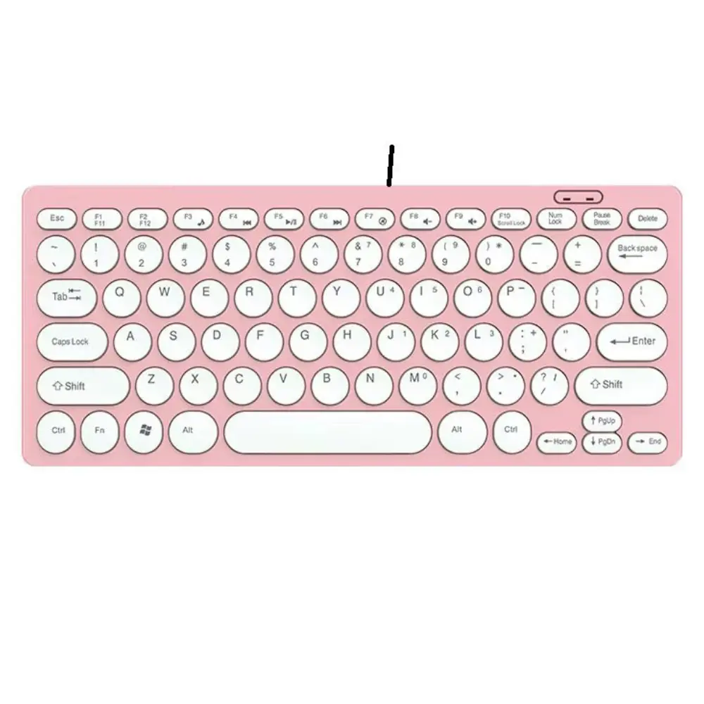 لوحة مفاتيح صغيرة سلكية USB من Jertech موديل DK500 -JERTECH